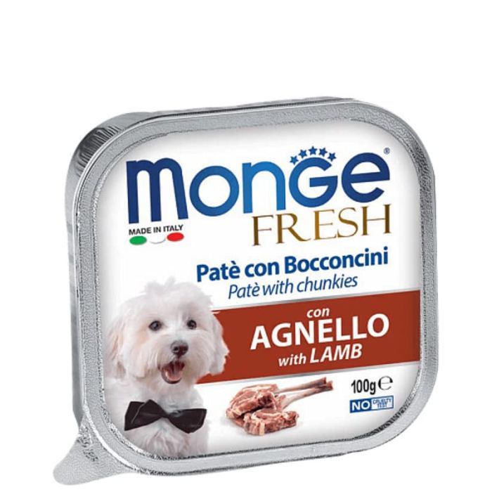 Консервы для собак Monge DOG FRESH ягненок 100 г (8009470013055)