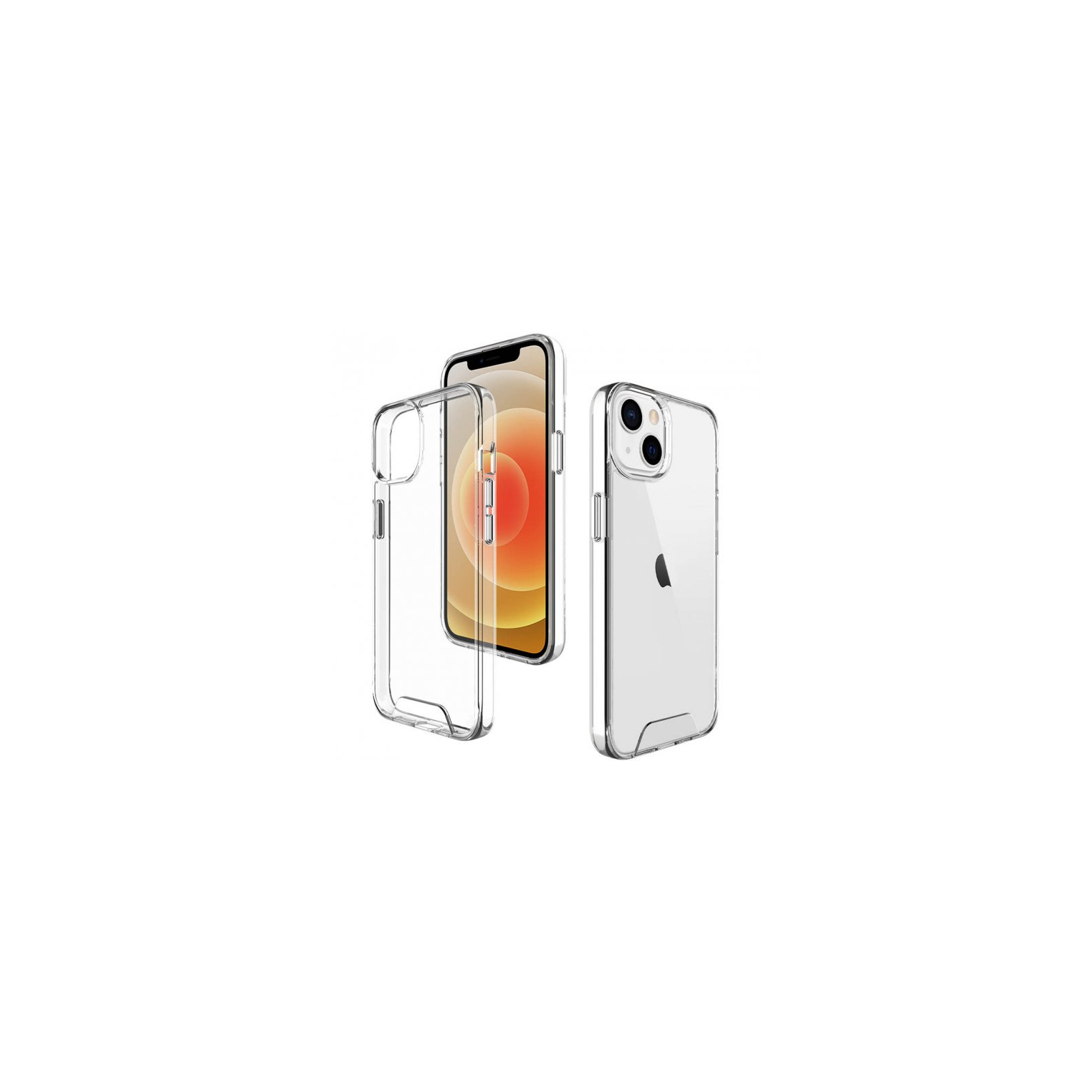 Чохол до мобільного телефона BeCover Space Case Apple iPhone 13 Mini Transparancy (707795) зображення 2