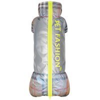 Дощовик для тварин Pet Fashion "FORCE" для такси S (сірий з жовтим) (4823082422999)