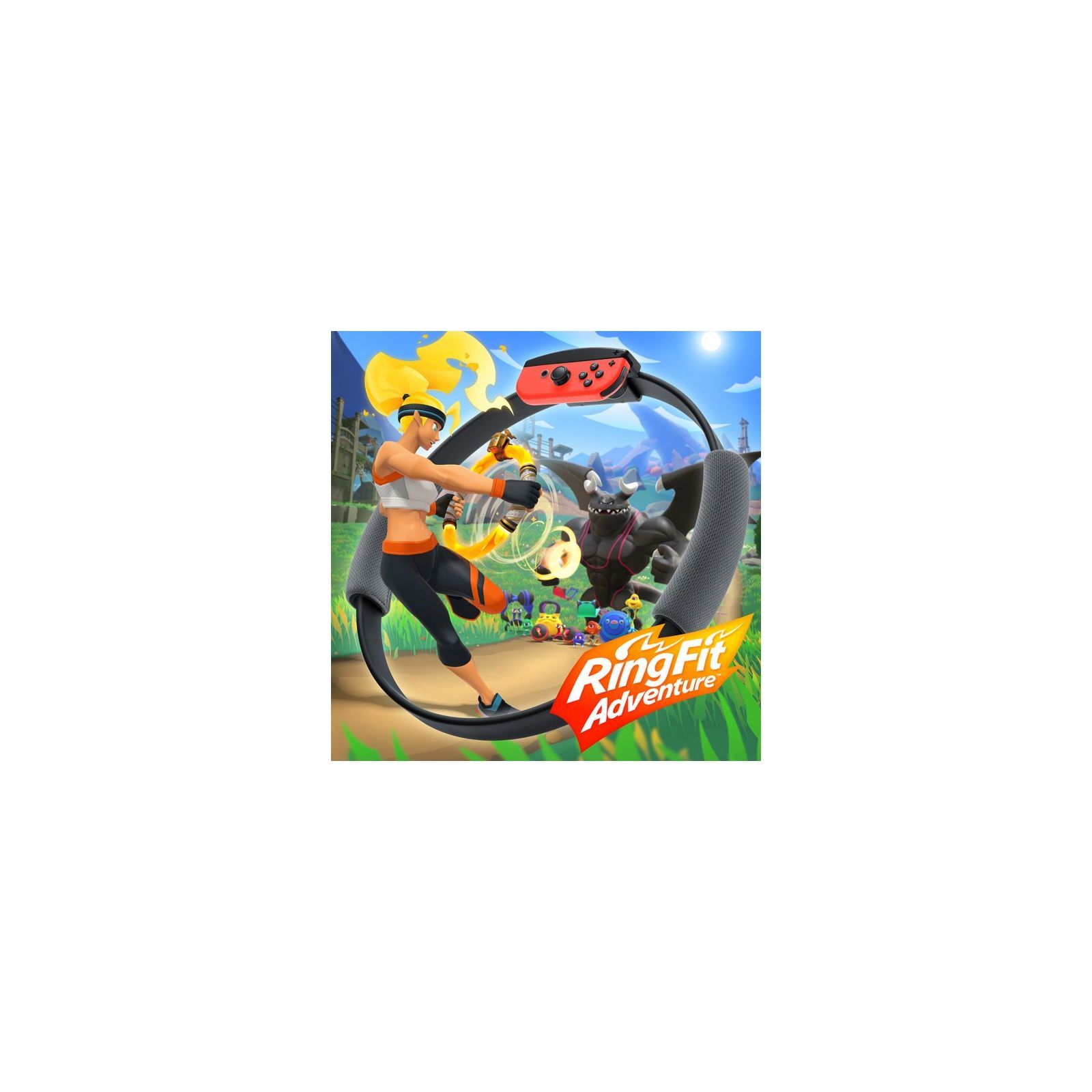 ᐈ Купить игру Nintendo Switch Ring Fit Adventure (1139091) в