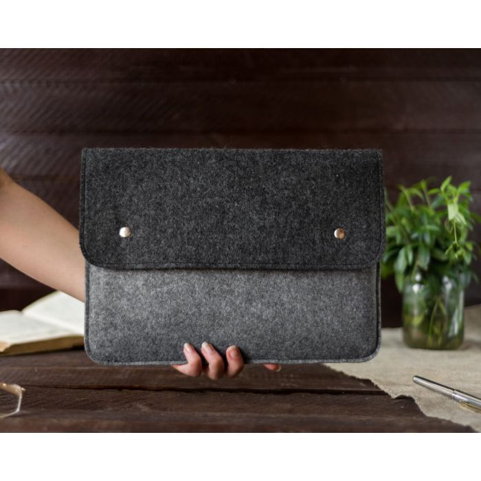 Чохол до ноутбука Gmakin 14 Macbook Pro, Black/Gray (GM05-14) зображення 11