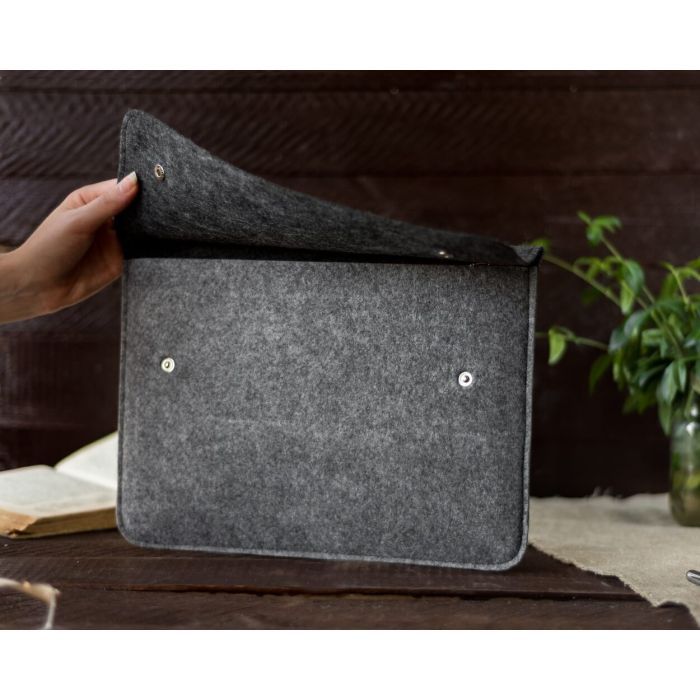 Чохол до ноутбука Gmakin 14 Macbook Pro, Black/Gray (GM05-14) зображення 12