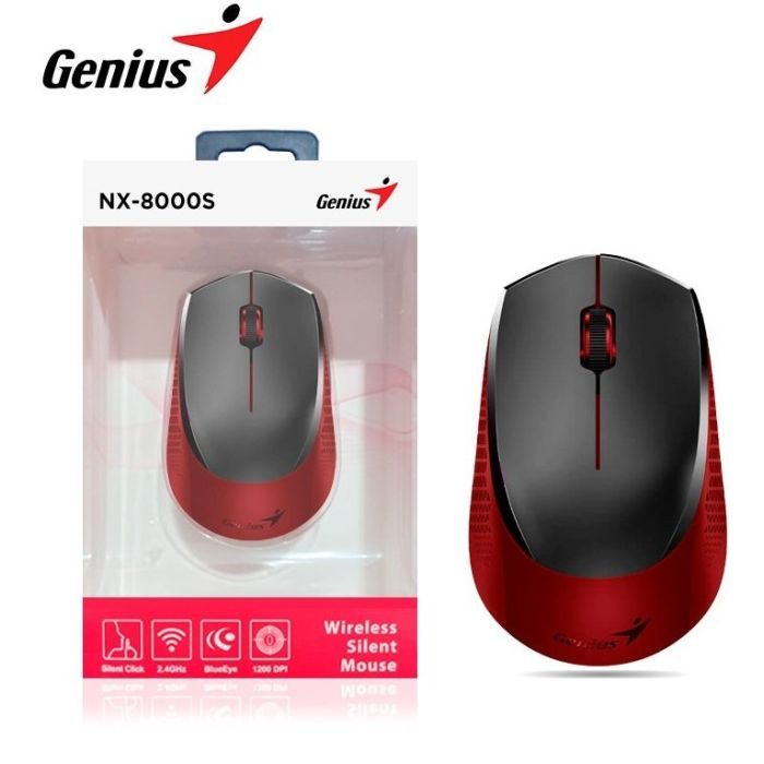 Мышка Genius NX-8000 Silent Wireless Black (31030025400) изображение 2