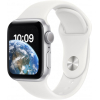 Смарт-часы Apple Watch SE 2022 GPS 44mm Silver Aluminium Case with White Sport Band - Regular (MNK23UL/A)
