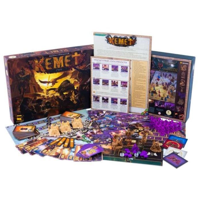 Настольная игра Crowd Games Кемет. Сет (Kemet: Seth) дополнение (252055) изображение 2