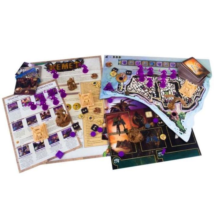 Настольная игра Crowd Games Кемет. Сет (Kemet: Seth) дополнение (252055) изображение 4