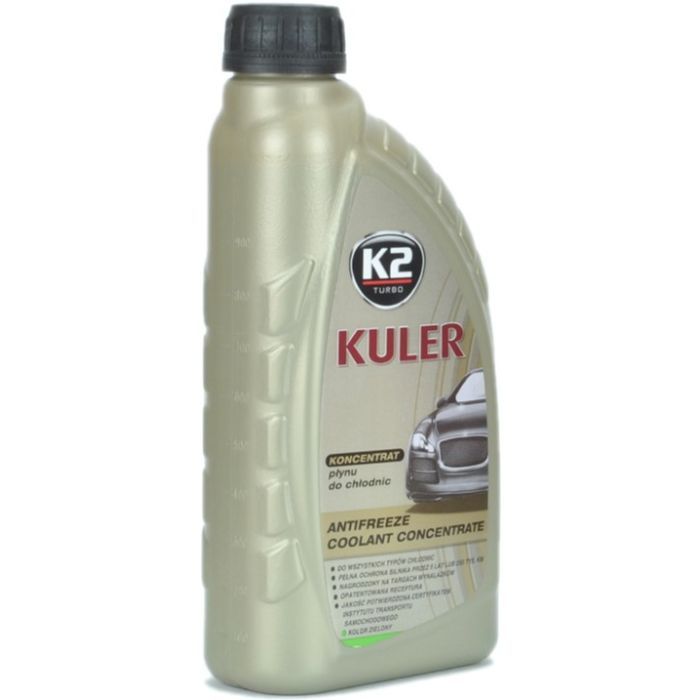 Антифриз K2 KULER KONC. 1л GREEN (T211Z) изображение 3