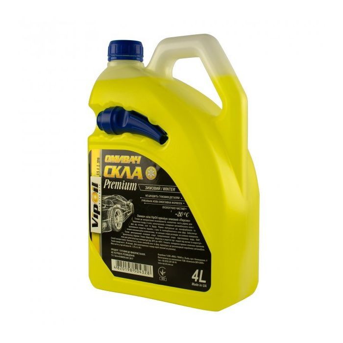 Омивач автомобільний VIPOIL -20 Персик 4л (0279958) зображення 2
