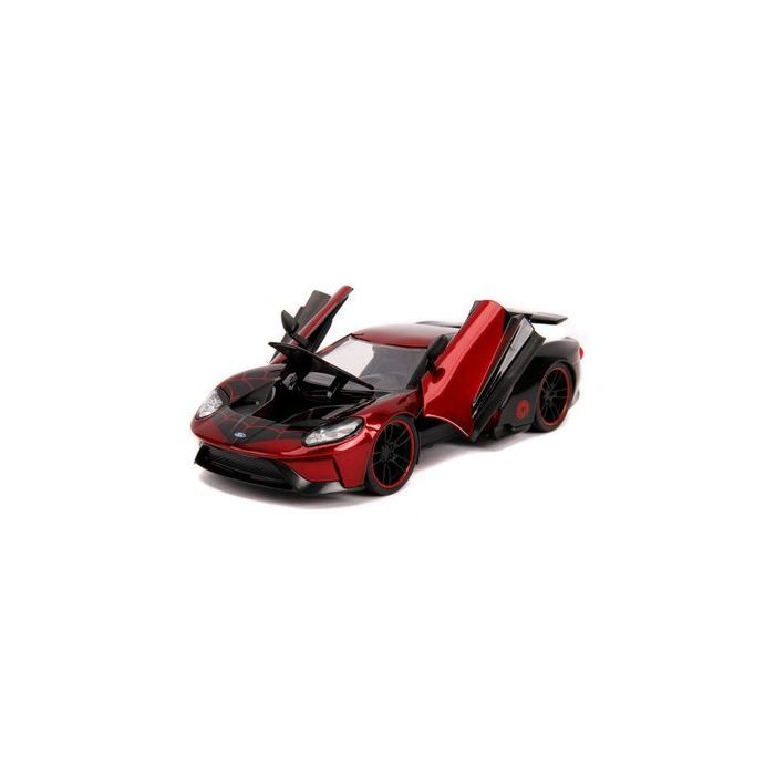 Машина Jada металлическая Spider-Man Форд GT с фигуркой Майлза Моралеса 1:24 (253225008) изображение 2