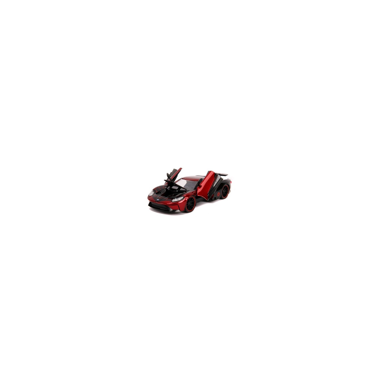 Машина Jada металлическая Spider-Man Форд GT с фигуркой Майлза Моралеса 1:24 (253225008) изображение 2