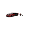 Машина Jada металлическая Spider-Man Форд GT с фигуркой Майлза Моралеса 1:24 (253225008)