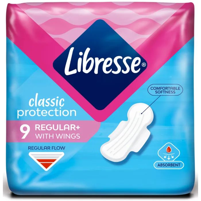 Гигиенические прокладки Libresse Classic Protection Regular 9 шт. (7322541233390) изображение 2
