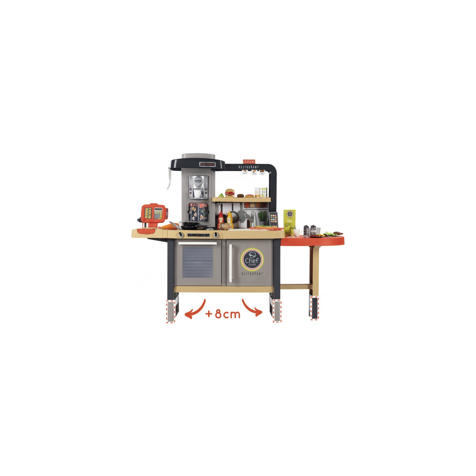 Игровой набор Smoby Интерактивный ресторан-кухня У Шефа (312307) изображение 7