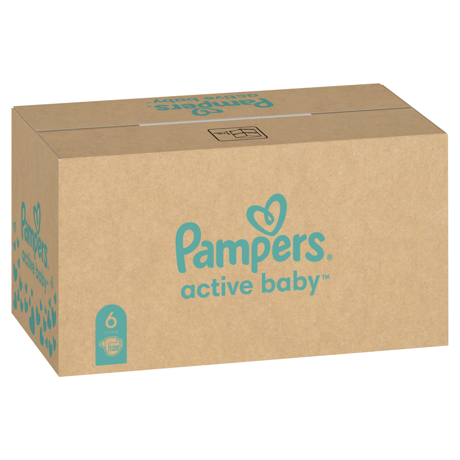 Подгузники Pampers Active Baby Giant Размер 6 (13-18 кг) 56 шт (8001090950130) изображение 3