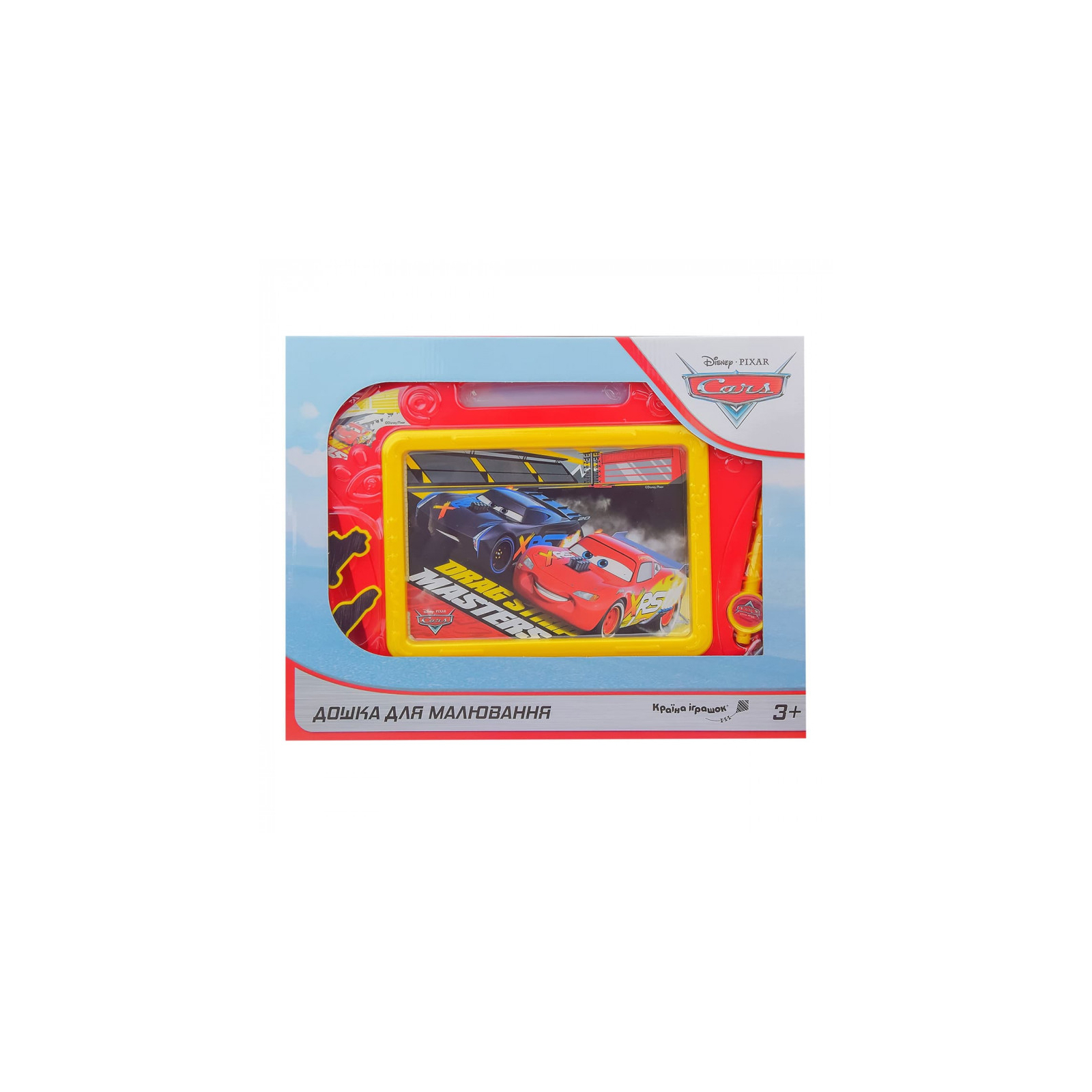 Набір для творчості A-Toys Дошка магнітна для малювання Disney Cars (D-3404) зображення 2