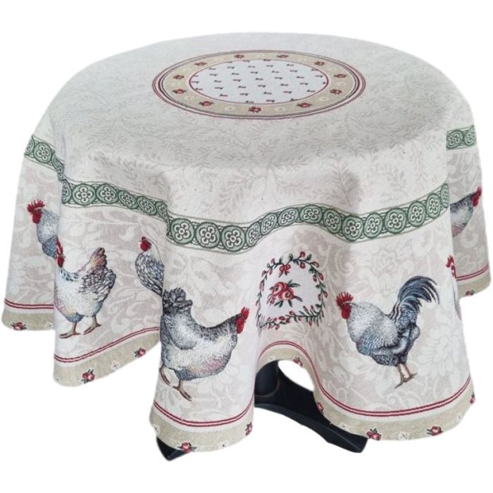 Скатерть Прованс Курочки 130х140 (4823093438330)