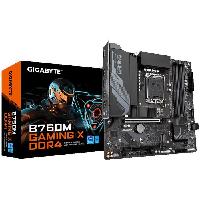 Материнська плата GIGABYTE B760M GAMING X DDR4 зображення 2