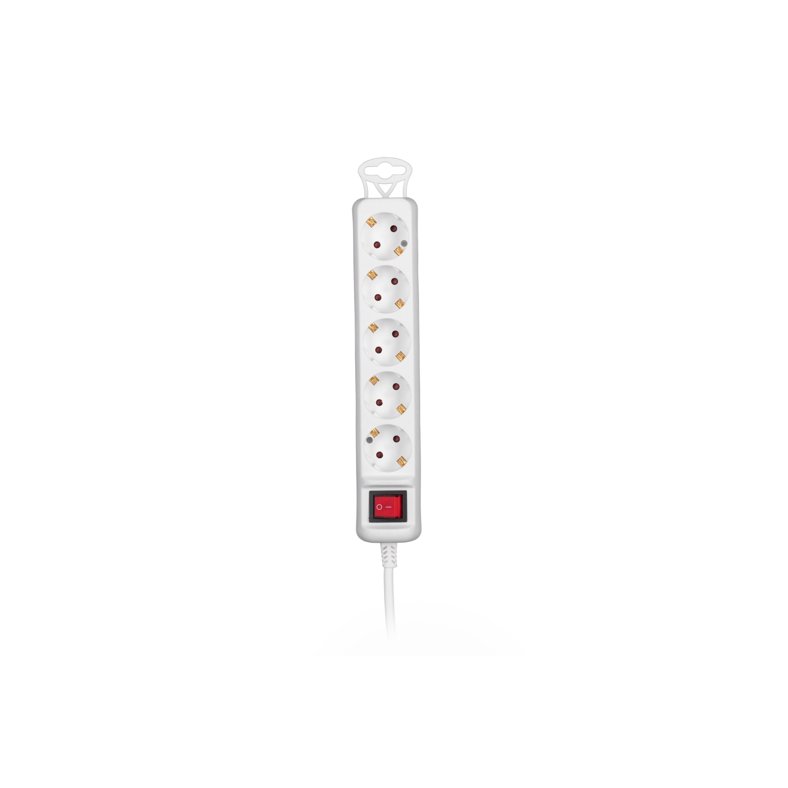 Сетевой удлинитель 2E 5XSchuko з вимикачем,5м, white (2E-U05ES15M5) изображение 2