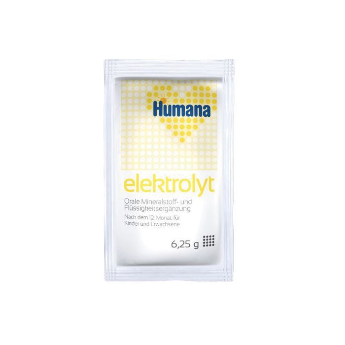 Детская смесь Humana Elektrolyt mit Banane Регидратационная Банан, от 1 года, 6.25 м (4820086820028)