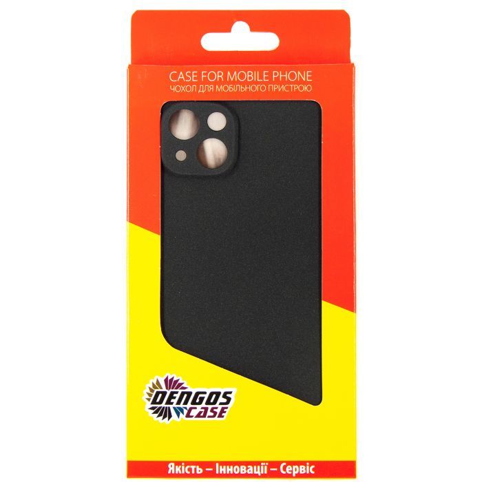 Чохол до мобільного телефона Dengos Carbon iPhone 14 Plus black (DG-TPU-CRBN-158) зображення 5