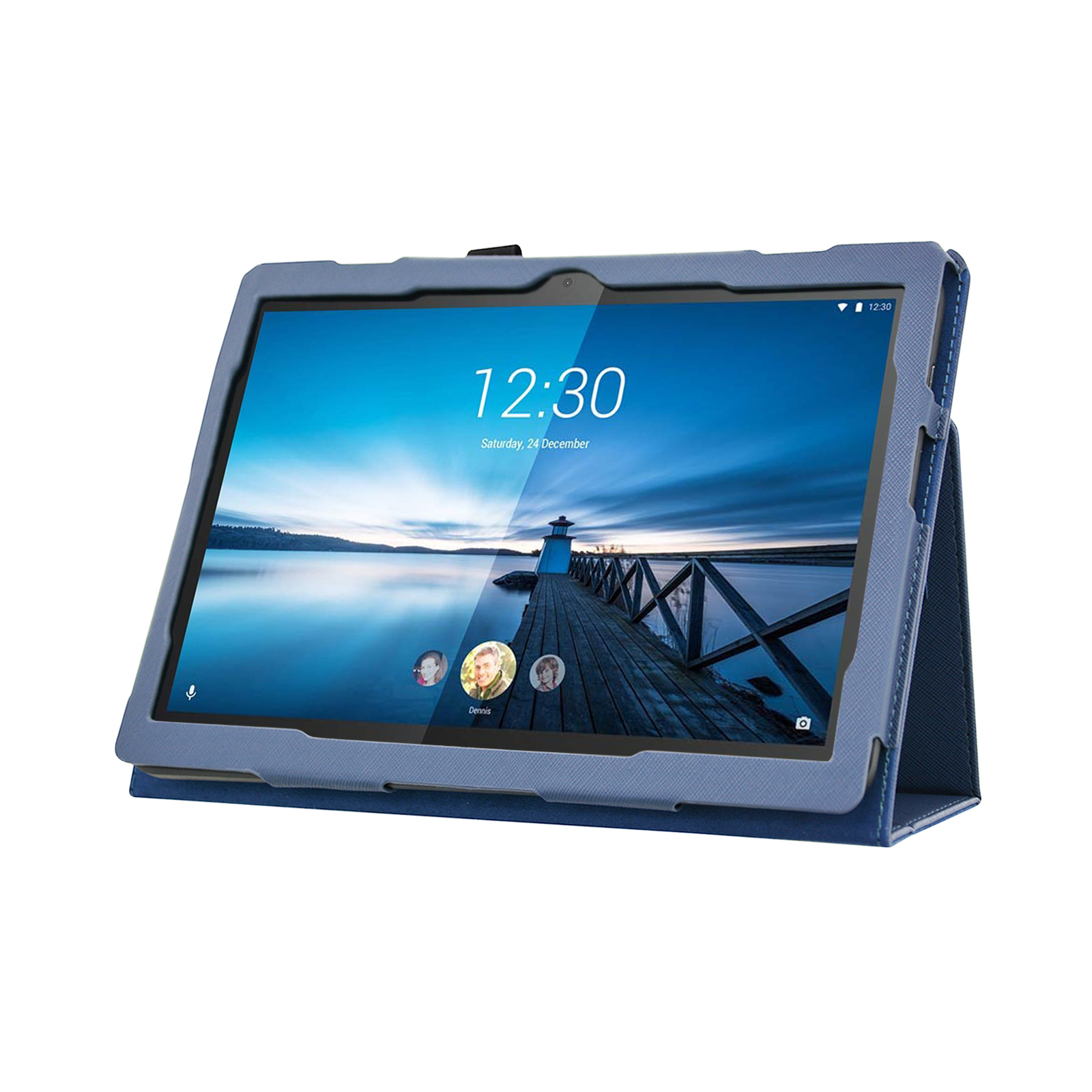 Чехол для планшета BeCover Slimbook Lenovo Tab M10 Plus (3rd Gen)/K10 Pro TB-226 10.61" Deep Blue (707980) изображение 4