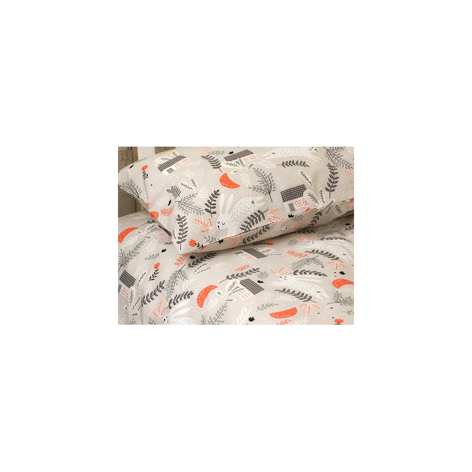Детский постельный набор Руно Зайка 60х120 (932.115_Зайка) изображение 4