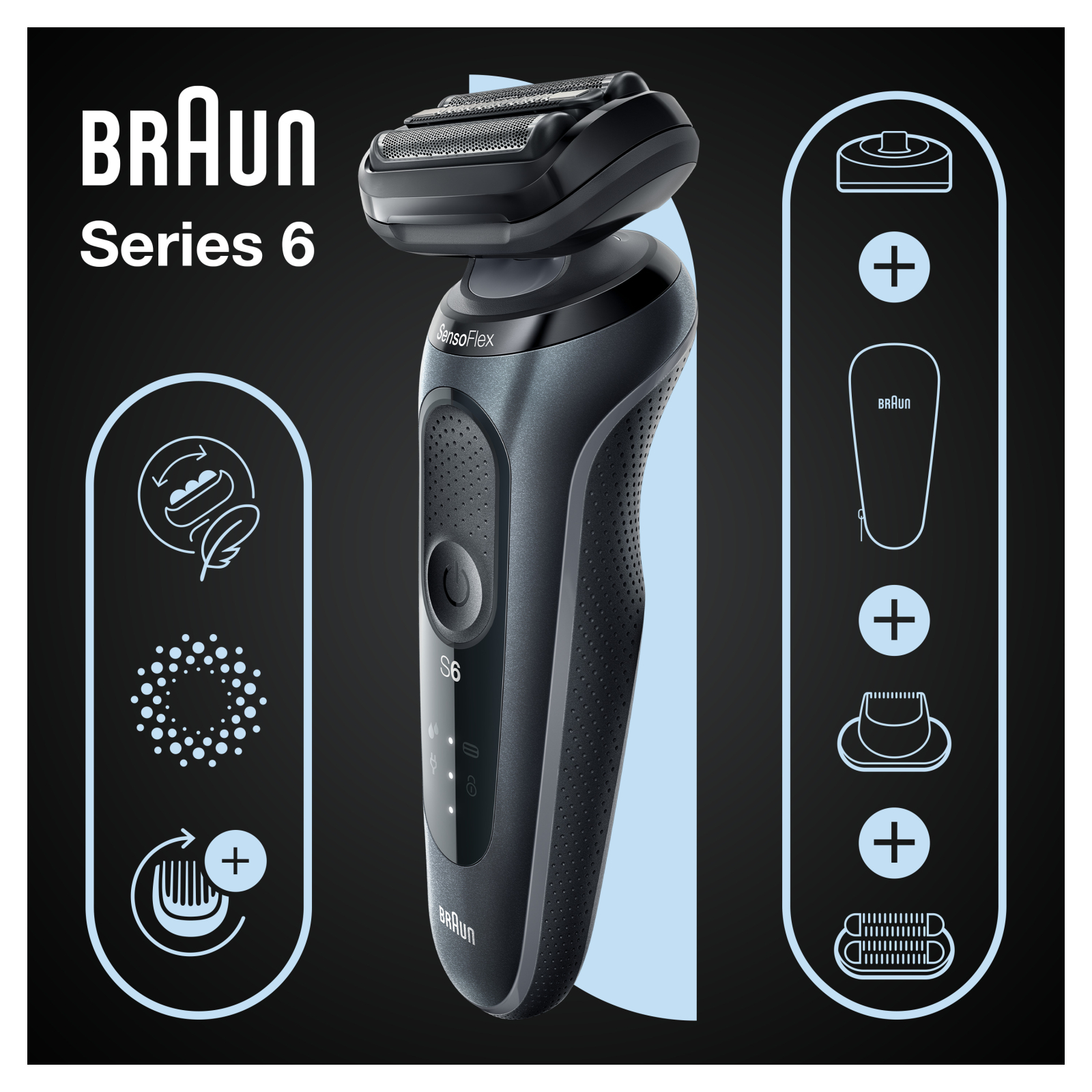 Електробритва Braun Series 6 61-N4820cs зображення 5