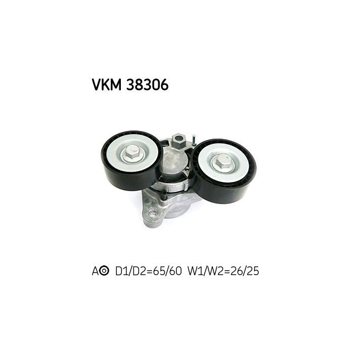 Ролик натяжителя ремня SKF VKM 38306
