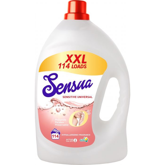 Гель для стирки Sensua Sensitive Universal Gel 4 л (4820167005375)