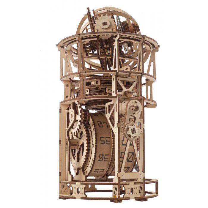 Конструктор Ugears Астроном. Настільний годинник із турбійоном (6337289) зображення 3