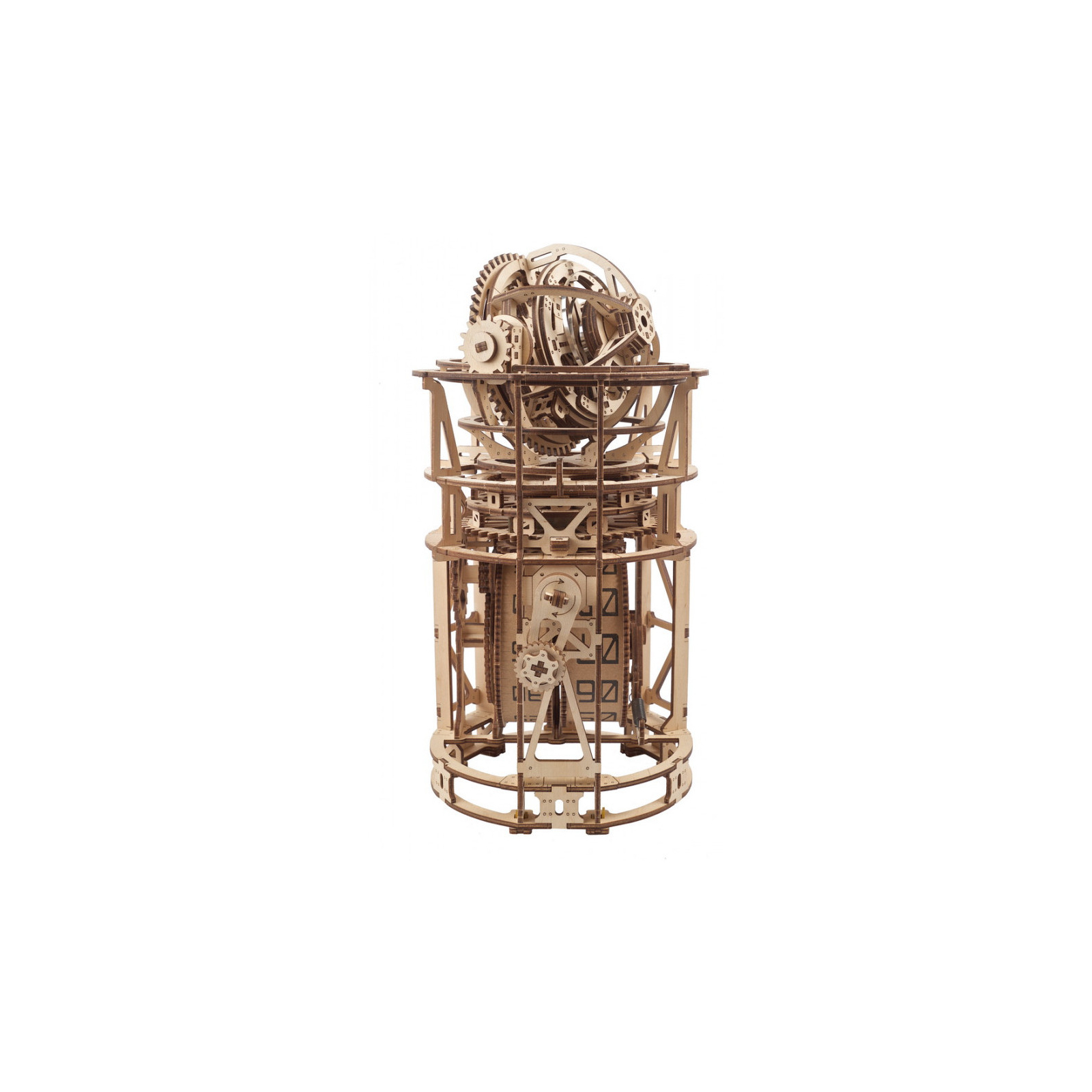 Конструктор Ugears Астроном. Настольные часы с турбионом (6337289) изображение 4