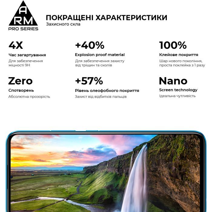 Скло захисне Armorstandart Pro Realme C11 2021 Black (ARM59274) зображення 4