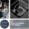 Зарядное устройство Armorstandart Car 2xUSB QC3.0 Grey (ARM65438) изображение 3