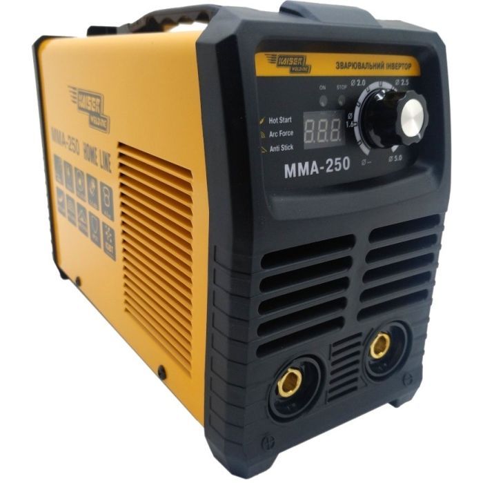Зварювальний апарат Kaiser MMA-250 HOME LINE (88076) зображення 2