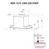 Витяжка кухонна Perfelli BISP 7673 BL 1000 LED Strip зображення 11