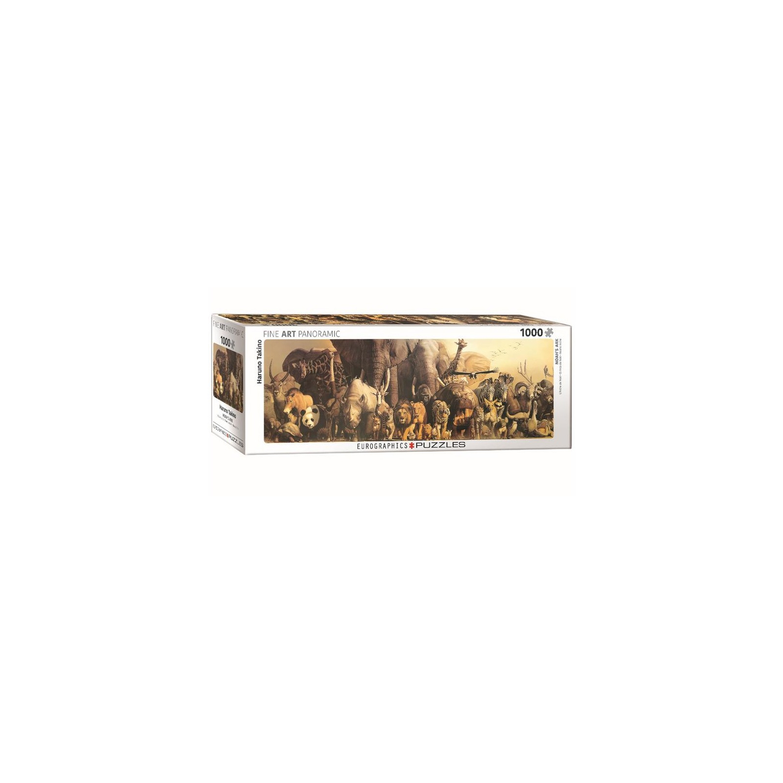 Пазл Eurographics Ноев ковчег Харуо Такино, 1000 элементов панорамный (6010-4654)