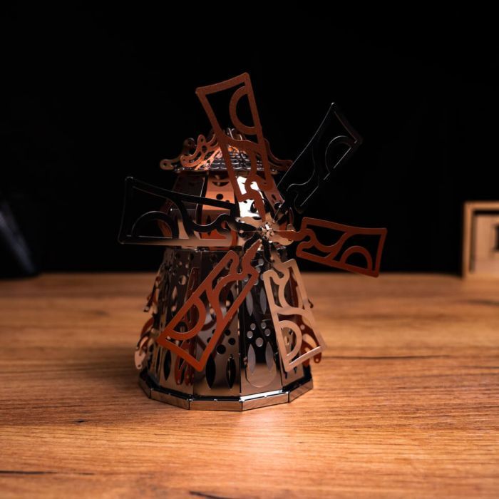 Конструктор Metal Time коллекционная модель Mysterious Mill (MT054) изображение 7