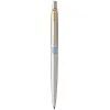 Ручка шариковая Parker JOTTER 17 UKRAINE SS GT BP Герб Украины желто-синий (16032_T005c)