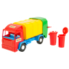 Спецтехніка Tigres "Mini truck" сміттєвоз жовтий (39211)