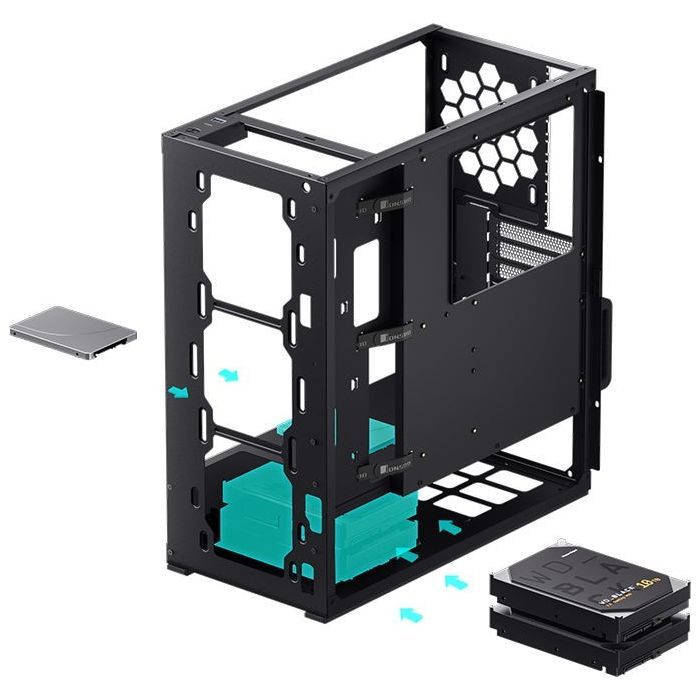 Корпус JONSBO VR4 Black зображення 10