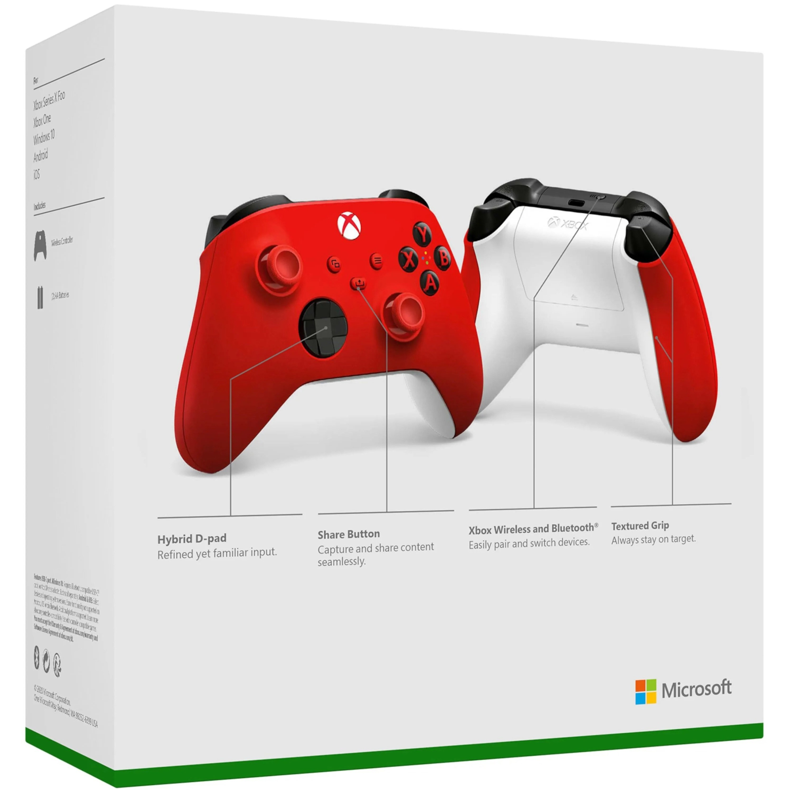 Геймпад Microsoft Xbox Wireless Red (889842707113) зображення 10