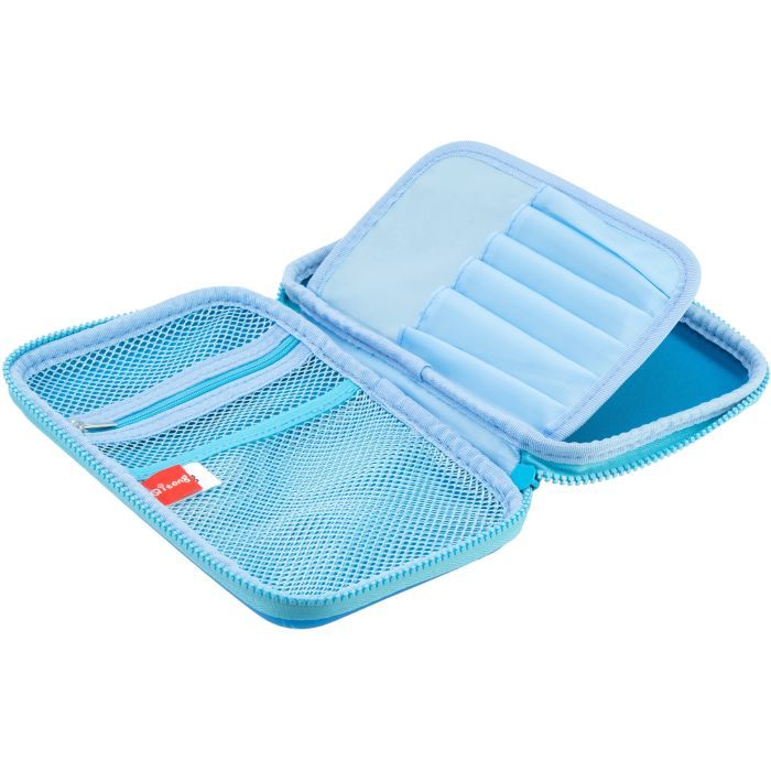 Пенал Cool For School с тиснением, 1 отделение (QT-5704-Red) изображение 3