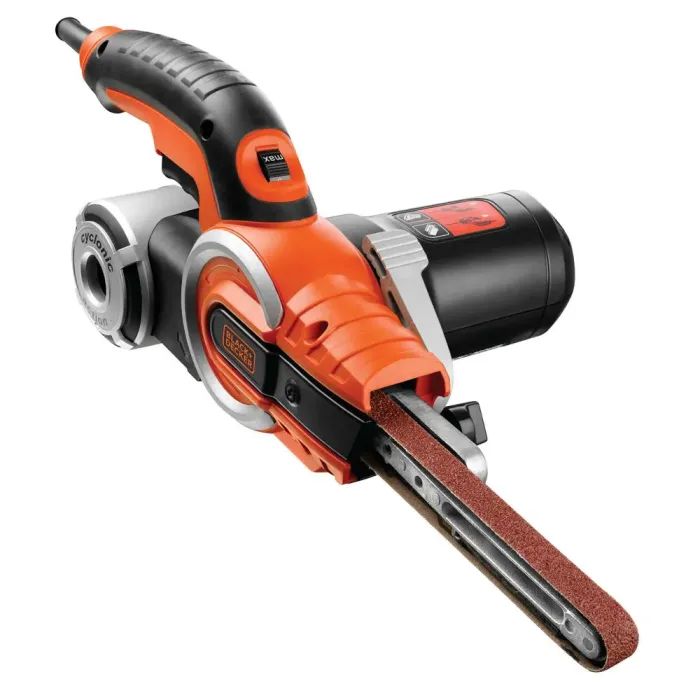 Шлифовальная машина Black&Decker ленточный напильник, 400 Вт,451х13 мм, 900-1600 м/мин (KA902EK)