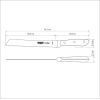 Кухонный нож Tramontina Prochef Bread 203 мм (24159/008) изображение 6