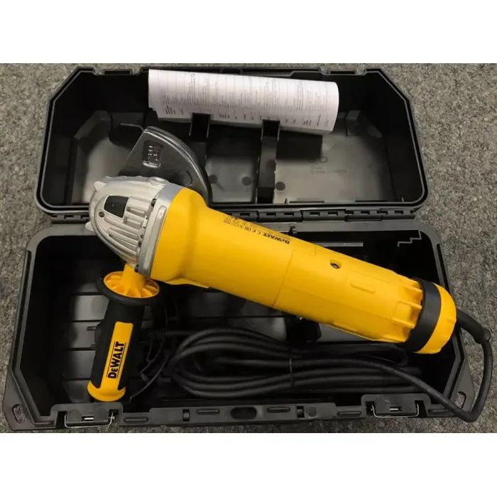 Шліфувальна машина DeWALT 1400 Вт, 11500 об/хв, d=125 мм (DWE4237K) зображення 8