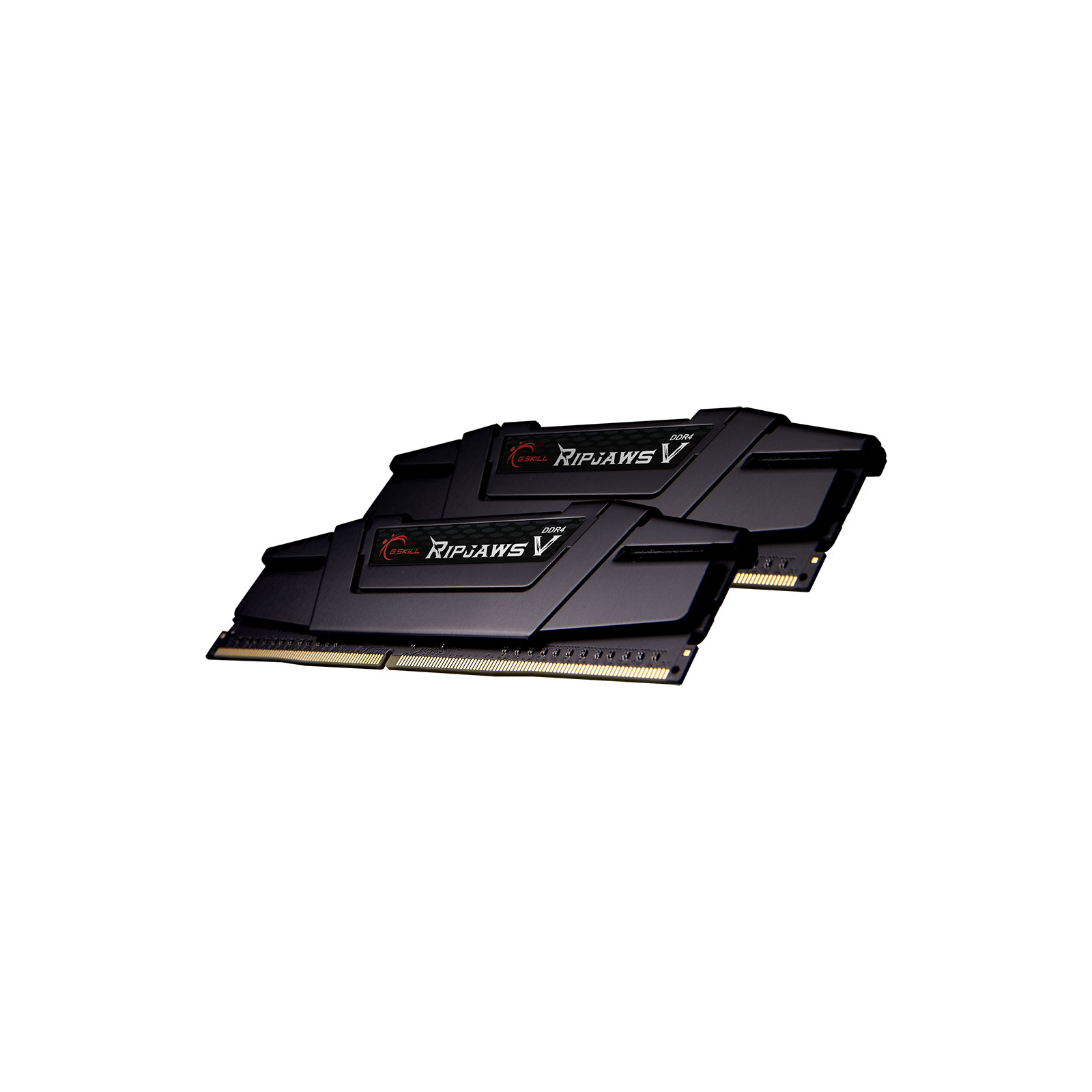 Модуль памяти для компьютера DDR4 16GB (2x8GB) 4400 MHz RipjawsV Black G.Skill (F4-4400C18D-16GVKC) изображение 2