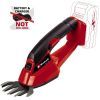 Кущоріз Einhell GE-CG 18/1 Li-Solo, 18В, PXC, леза 100 мм, 0.65 кг (без АКБ та ЗП) (3410382) зображення 2