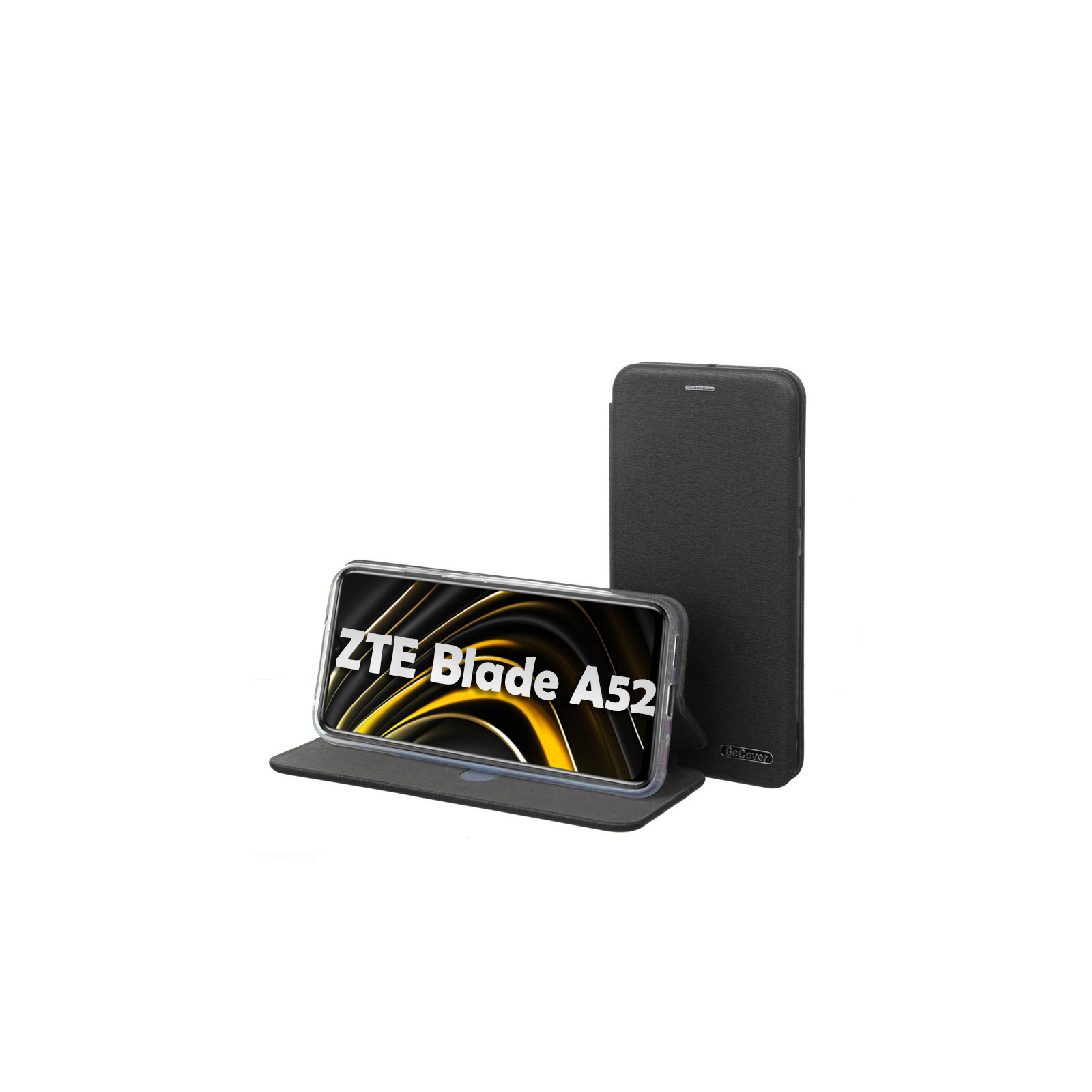 Чохол до мобільного телефона BeCover Exclusive ZTE Blade A52 Black (709070) зображення 6