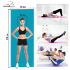 Коврик для йоги PowerPlay 4010 PVC Yoga Mat 173 x 61 x 0.6 см Зелений (PP_4010_Green_(173*0,6)) изображение 2