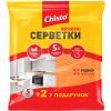 Серветки для прибирання Chisto Віскозні 5+2 шт. (4823098407867)